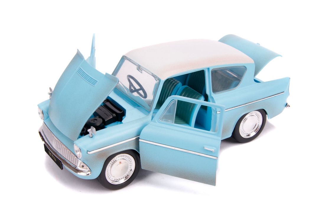 Jada 1/24 "Hollywood Rides" 1959 Ford Anglia with Harry Potter - Click Image to Close