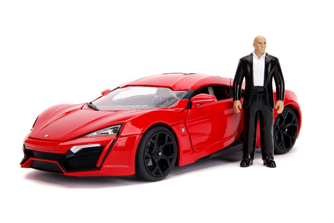 Jada 1/18 "Fast & Furious" Lykan Hypersport w/Light & figure