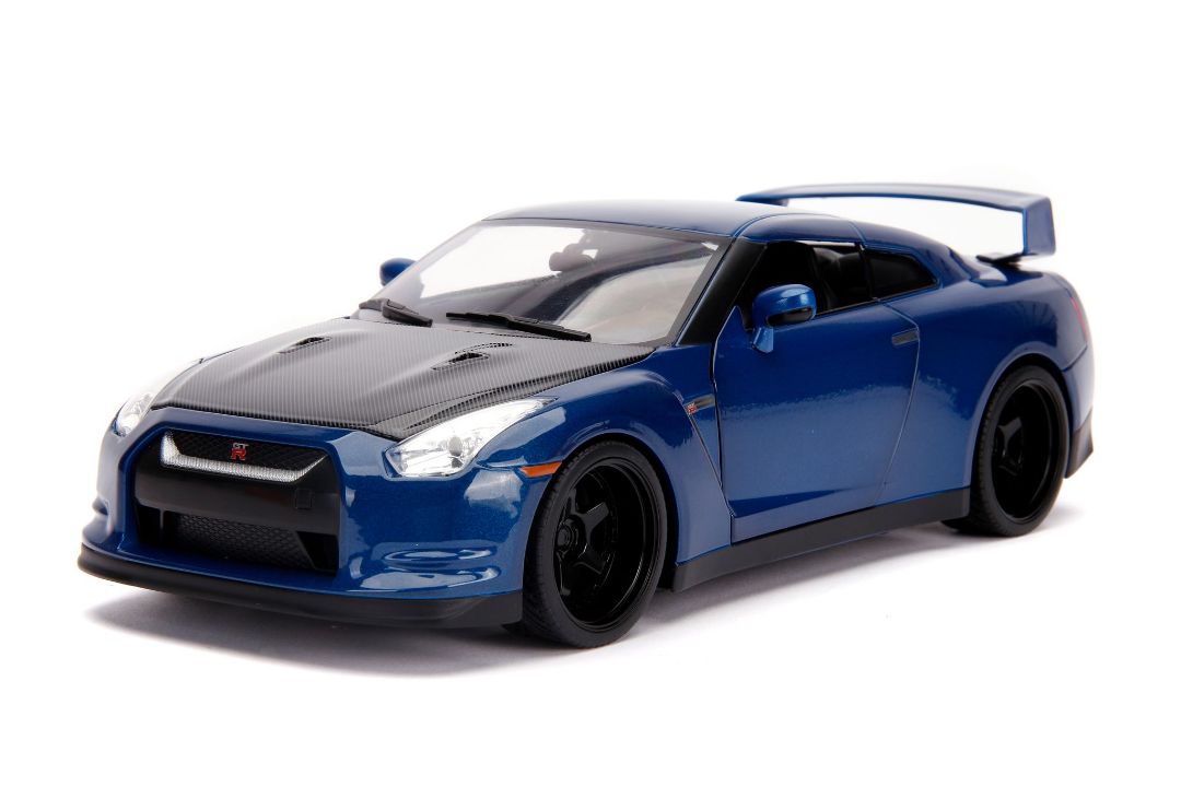 Jada 1/18 "Fast & Furious" Brian's Nissan GT-R (R35) w/figure