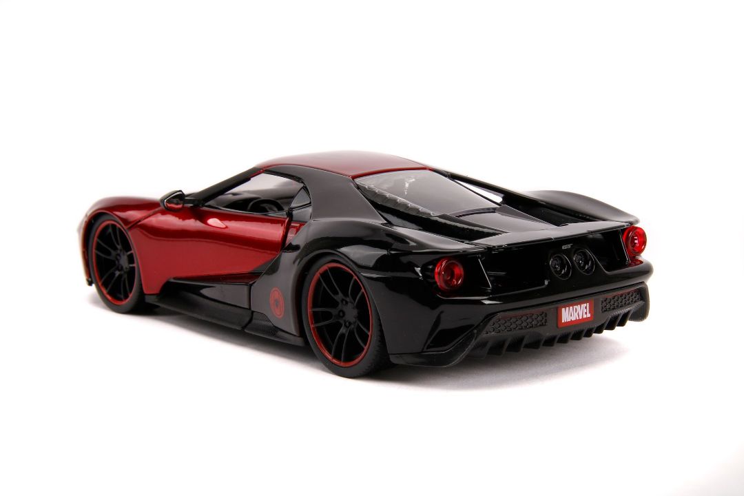 Jada 1/24 "Hollywood Rides" 2017 Ford GT with Miles Morales - Click Image to Close