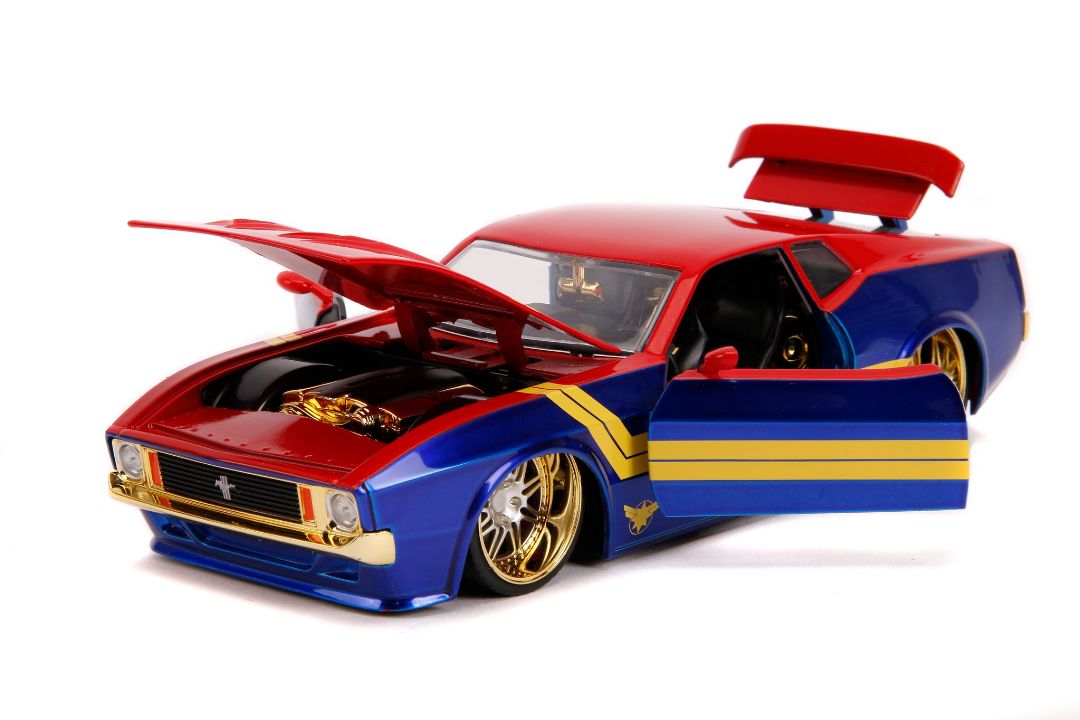 Jada 1/24 "Hollywood Rides" 1973 Ford Mustang Mach 1 - Click Image to Close