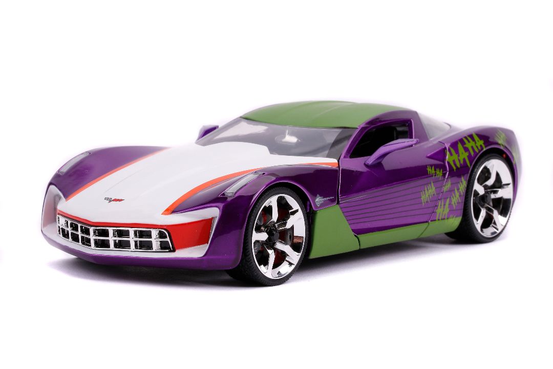 Jada 1/24 "Hollywood Rides" 2009 Corvette Stingray Concept Joker