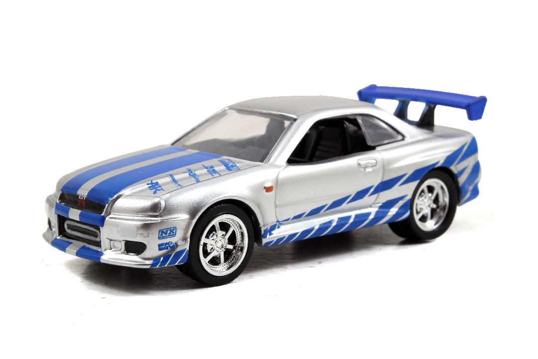 Jada 1/55 "Fast & Furious" Build N' Collect-Brian's Skyline GT-R