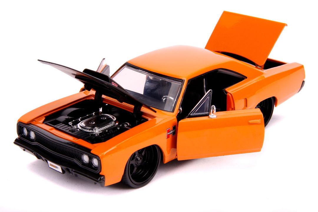 Jada 1/24 "BIGTIME Muscle" 1970 Plymouth Road Runner - Click Image to Close