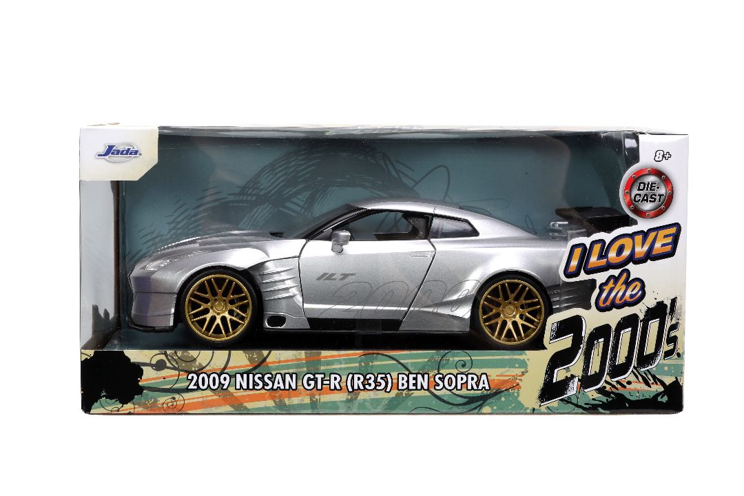 Jada 1/24 "I Love The" 2000's - 2009 Nissasn GT-R (R35) - Click Image to Close