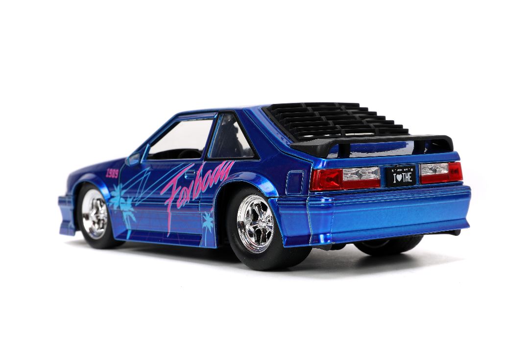 Jada 1/24 "I Love The" 1980â€™s - 1989 Ford Mustang GT