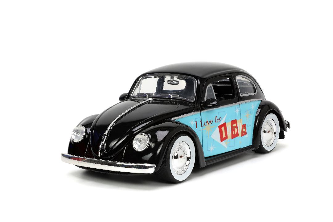 Jada 1/24 "I Love The" 1950's - 1959 VW Beetle - Click Image to Close