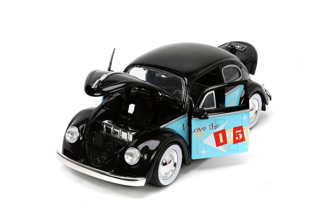 Jada 1/24 "I Love The" 1950's - 1959 VW Beetle