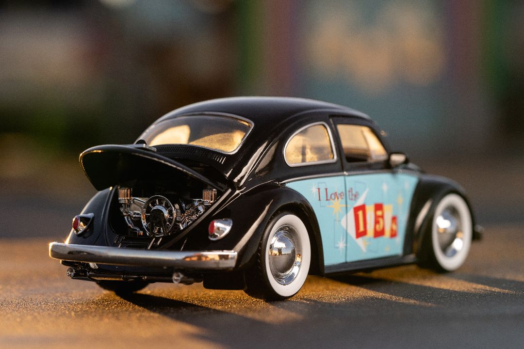 Jada 1/24 "I Love The" 1950's - 1959 VW Beetle