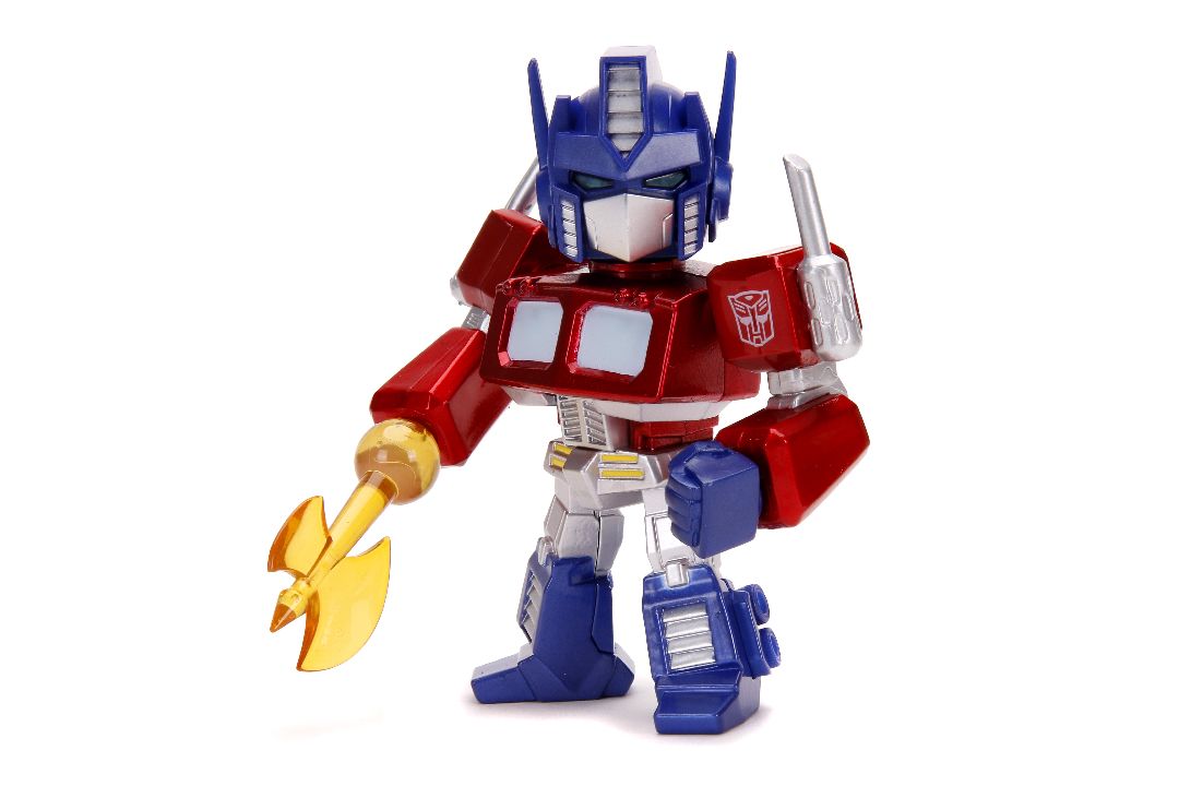 Jada 4" Metalfigs Transformers - G1 Optimus Prime w/Light