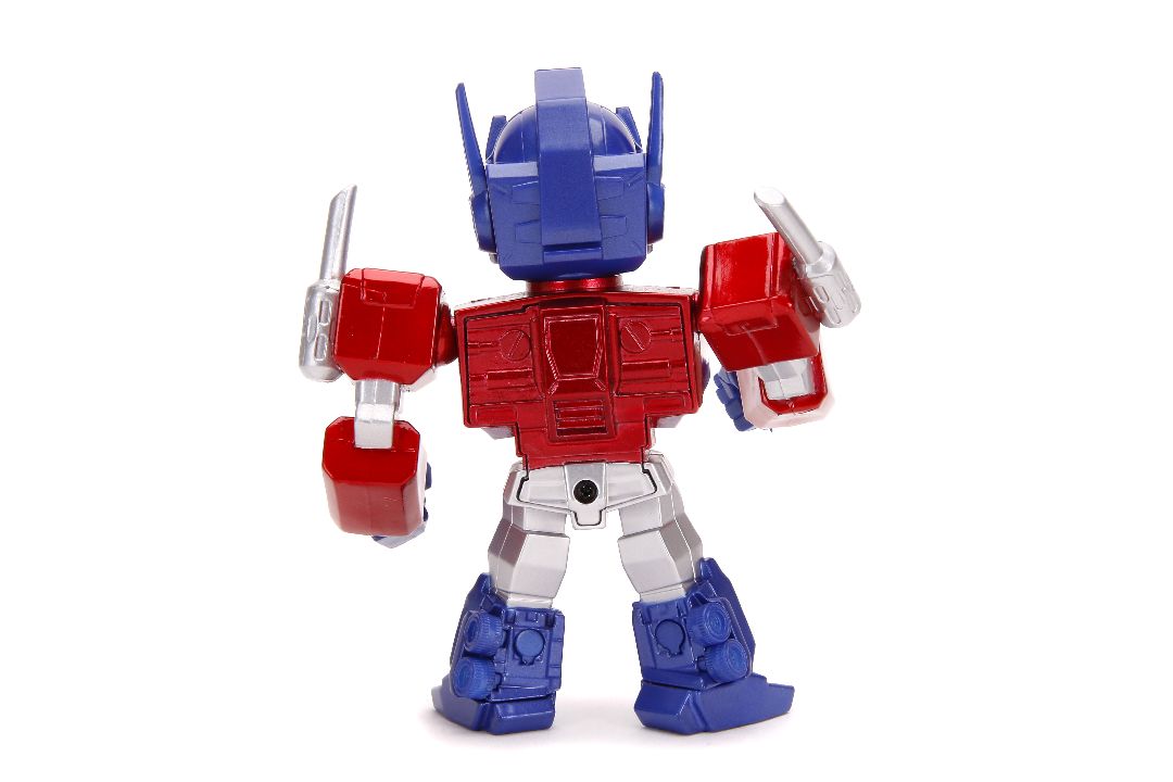 Jada 4" Metalfigs Transformers - G1 Optimus Prime w/Light - Click Image to Close