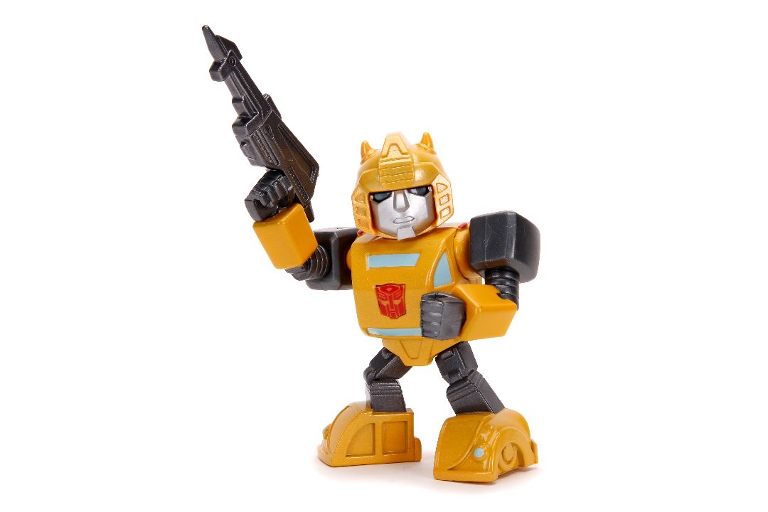 Jada 4" Metalfigs Transformers - G1 Bumblebee w/Light - Click Image to Close