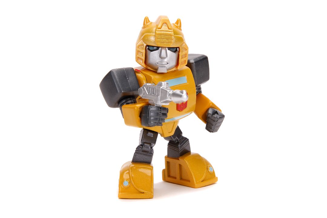 Jada 4" Metalfigs Transformers - G1 Bumblebee w/Light - Click Image to Close