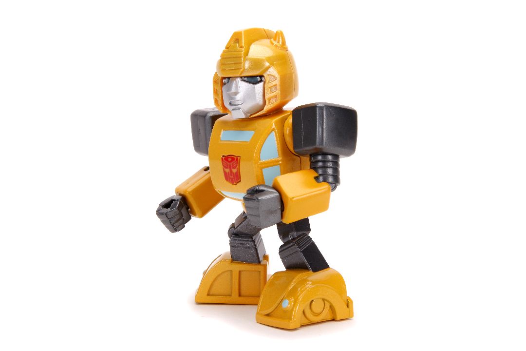 Jada 4" Metalfigs Transformers - G1 Bumblebee w/Light - Click Image to Close