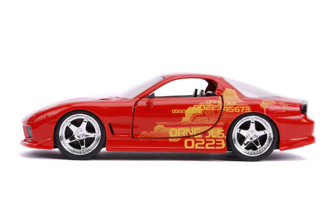 Jada 1/32 "Fast & Furious" Orange Julius' Mazda RX-7 - Click Image to Close