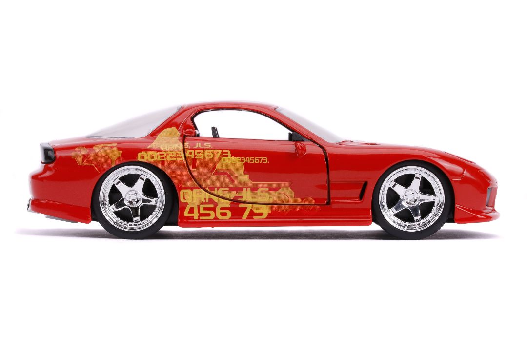 Jada 1/32 "Fast & Furious" Orange Julius' Mazda RX-7 - Click Image to Close