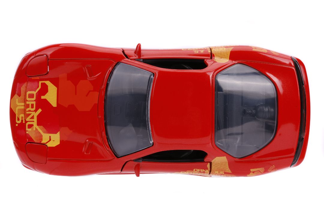 Jada 1/32 "Fast & Furious" Orange Julius' Mazda RX-7 - Click Image to Close