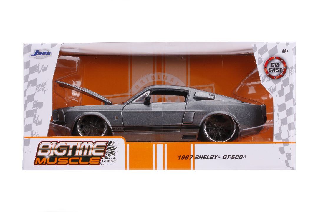 Jada 1/24 "BIGTIME Muscle" 1967 Shelby GT500 - Click Image to Close