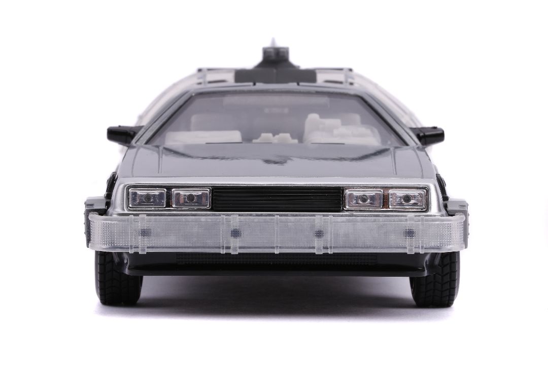 Jada 1/24 "Hollywood Rides" Back To The Future II Time Machine - Click Image to Close