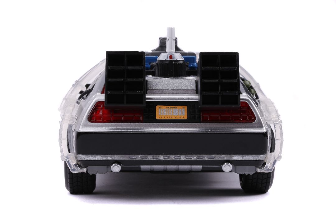 Jada 1/24 "Hollywood Rides" Back To The Future II Time Machine - Click Image to Close