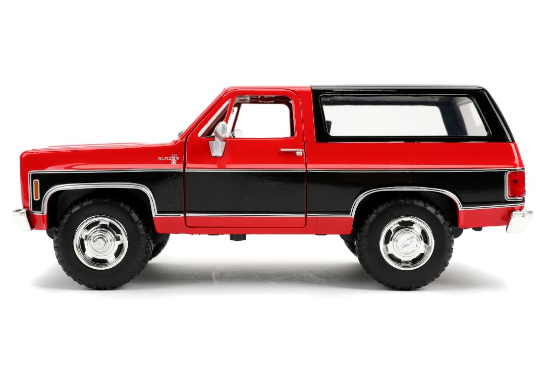 Jada 1/24 "Just Trucks" 1980 Chevy K5 Blazer Stock - Glossy Red