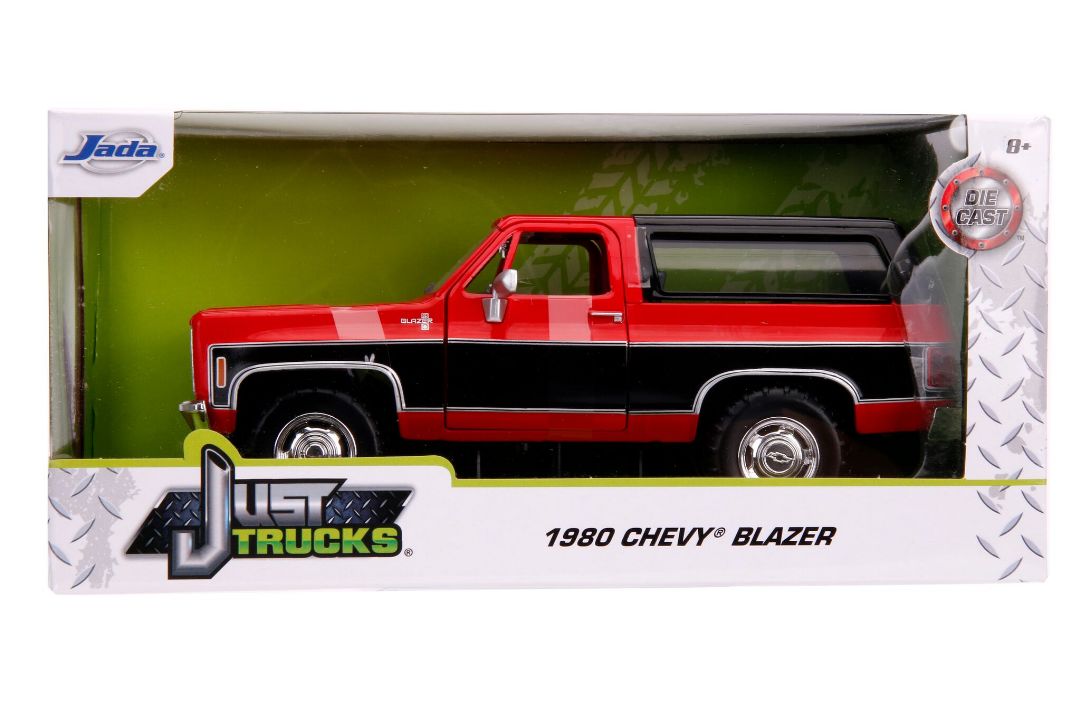 Jada 1/24 "Just Trucks" 1980 Chevy K5 Blazer Stock - Glossy Red