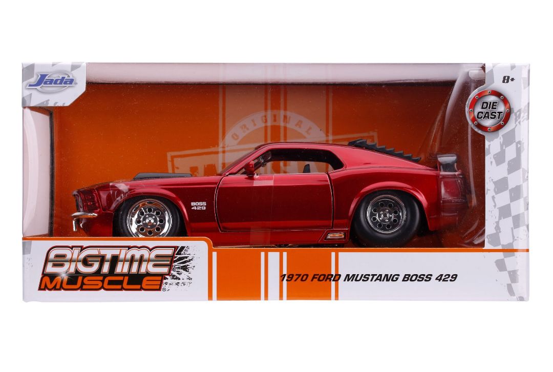 Jada 1/24 "BIGTIME Muscle" 1970 Ford Mustang Boss 429 - Red