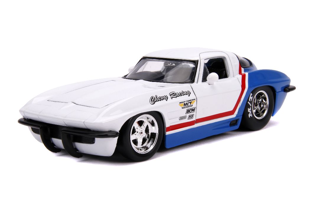 Jada 1/24 "BIGTIME Muscle" 1963 Chevy Corvette - Click Image to Close