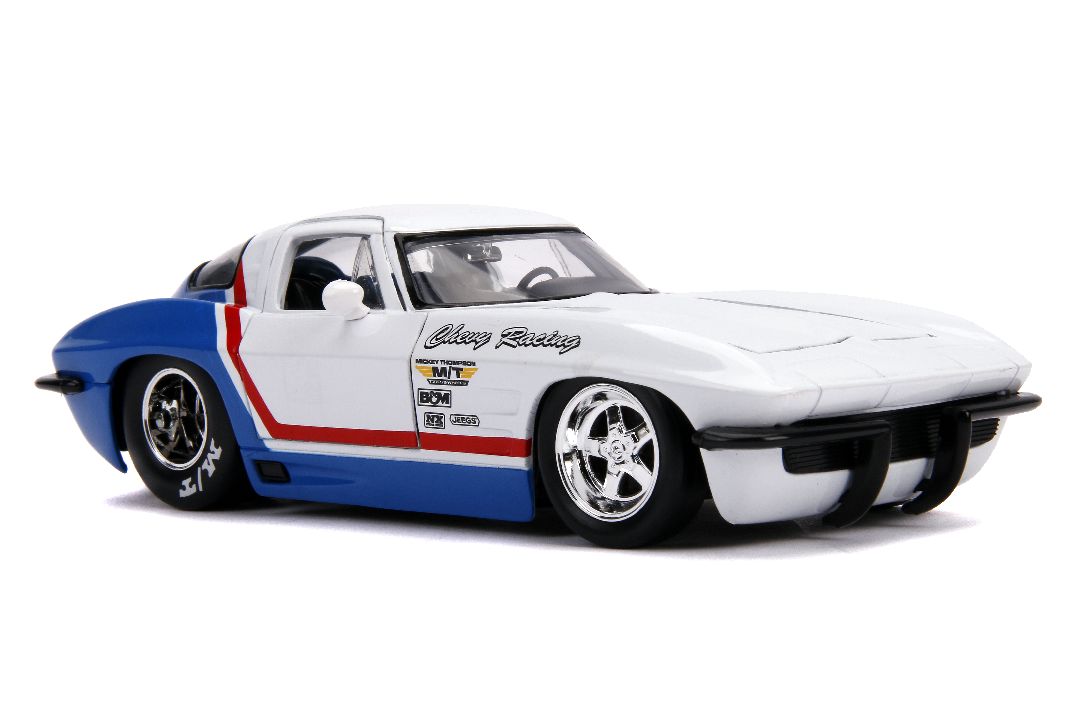 Jada 1/24 "BIGTIME Muscle" 1963 Chevy Corvette - Click Image to Close