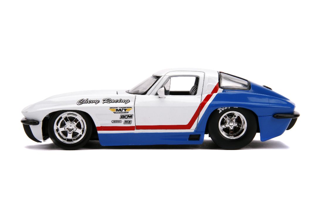 Jada 1/24 "BIGTIME Muscle" 1963 Chevy Corvette - Click Image to Close