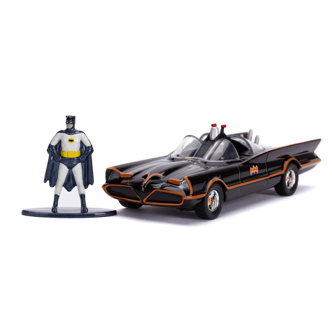 Jada 1/32 "Hollywood Rides" 1966 Classic TV Batmobile w/Batman