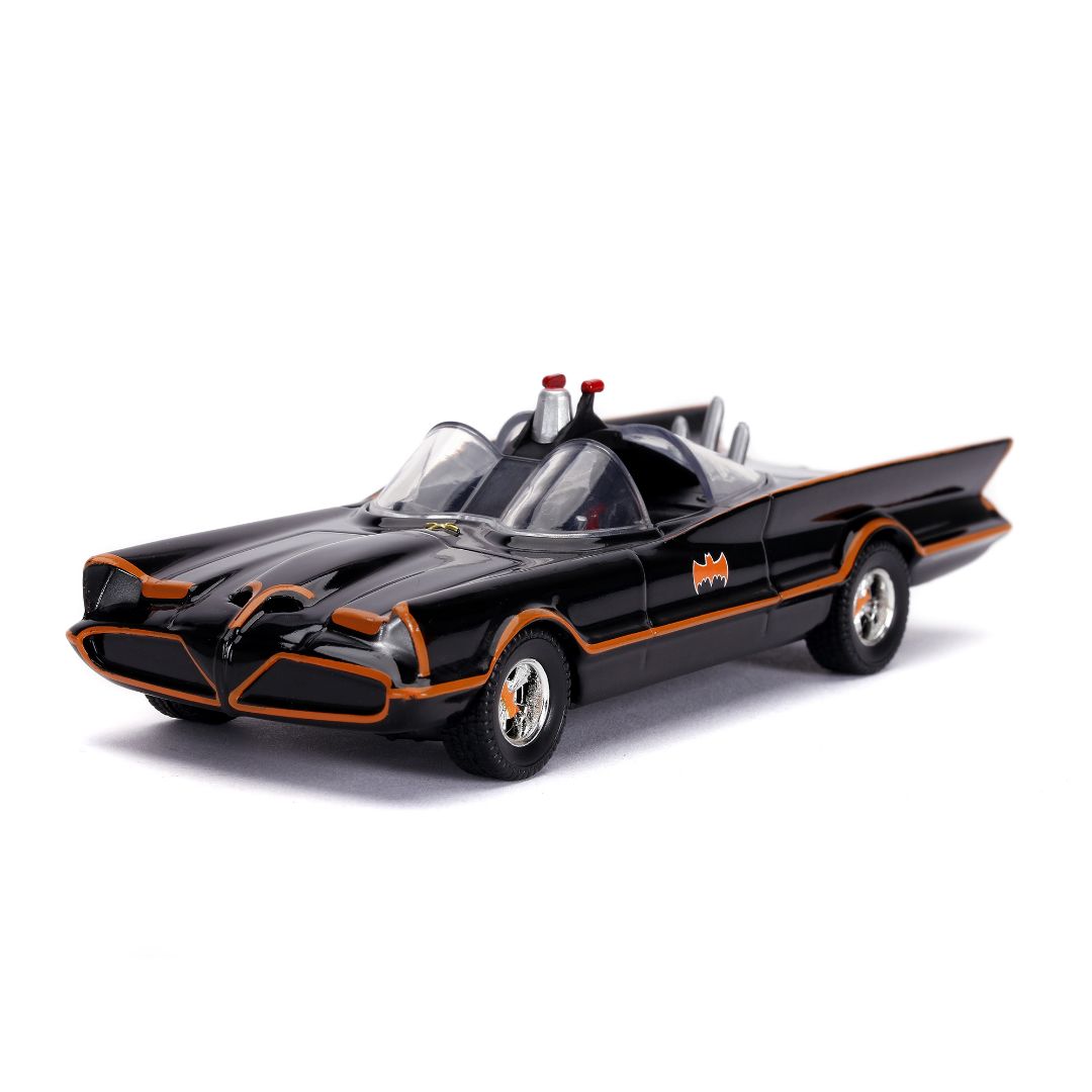 Jada 1/32 "Hollywood Rides" 1966 Classic TV Batmobile w/Batman - Click Image to Close