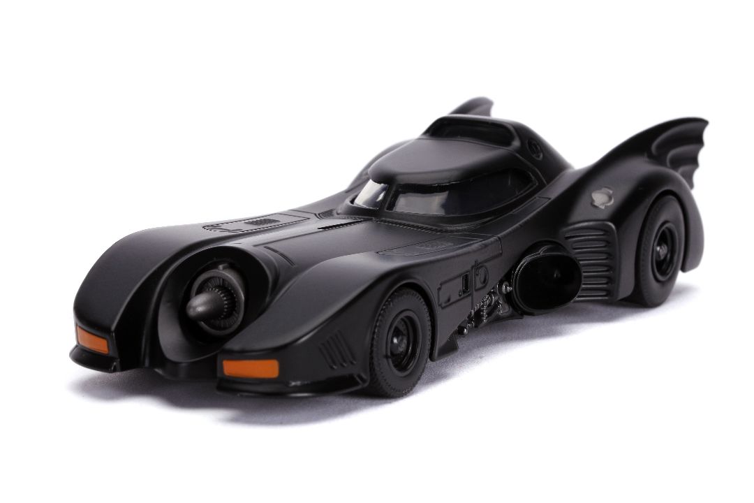 Jada 1/32 "Hollywood Rides" 1989 Batman Batmobile with Batman - Click Image to Close