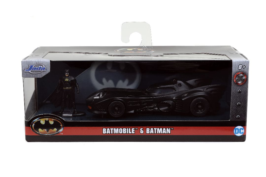 Jada 1/32 "Hollywood Rides" 1989 Batman Batmobile with Batman
