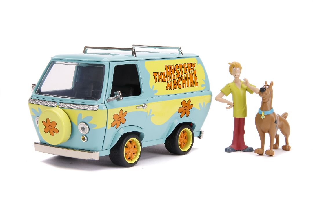 Jada 1/24 "Hollywood Rides" Mystery Machine w/Scooby Doo/Shaggy - Click Image to Close