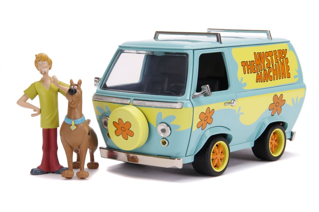 Jada 1/24 "Hollywood Rides" Mystery Machine w/Scooby Doo/Shaggy - Click Image to Close