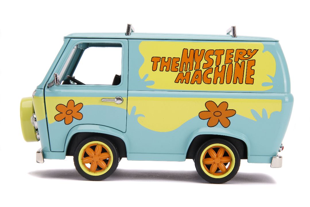 Jada 1/24 "Hollywood Rides" Mystery Machine w/Scooby Doo/Shaggy - Click Image to Close