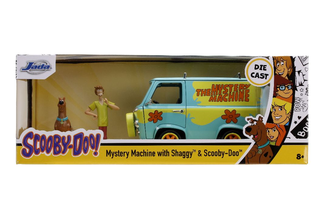 Jada 1/24 "Hollywood Rides" Mystery Machine w/Scooby Doo/Shaggy - Click Image to Close
