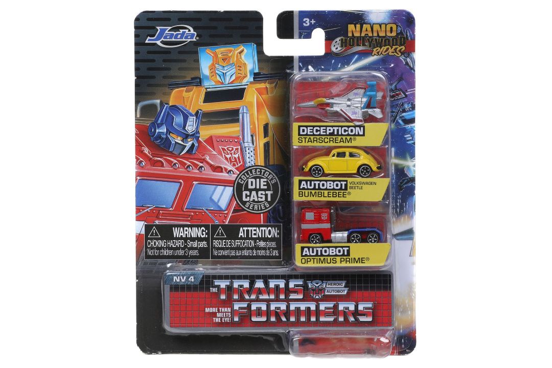Jada 1.65" "Nano Hollywood Rides" G1 Transformers