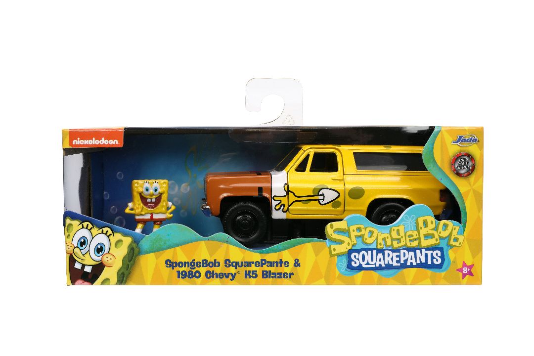 Jada 1/32 1980 Chevy K5 Blazer with Spongebob