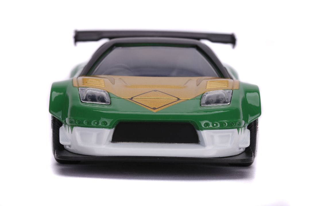 Jada 1/32 "Hollywood Rides" 2002 Honda NSX (Green Ranger Theme)