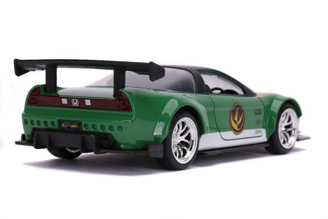 Jada 1/32 "Hollywood Rides" 2002 Honda NSX (Green Ranger Theme) - Click Image to Close