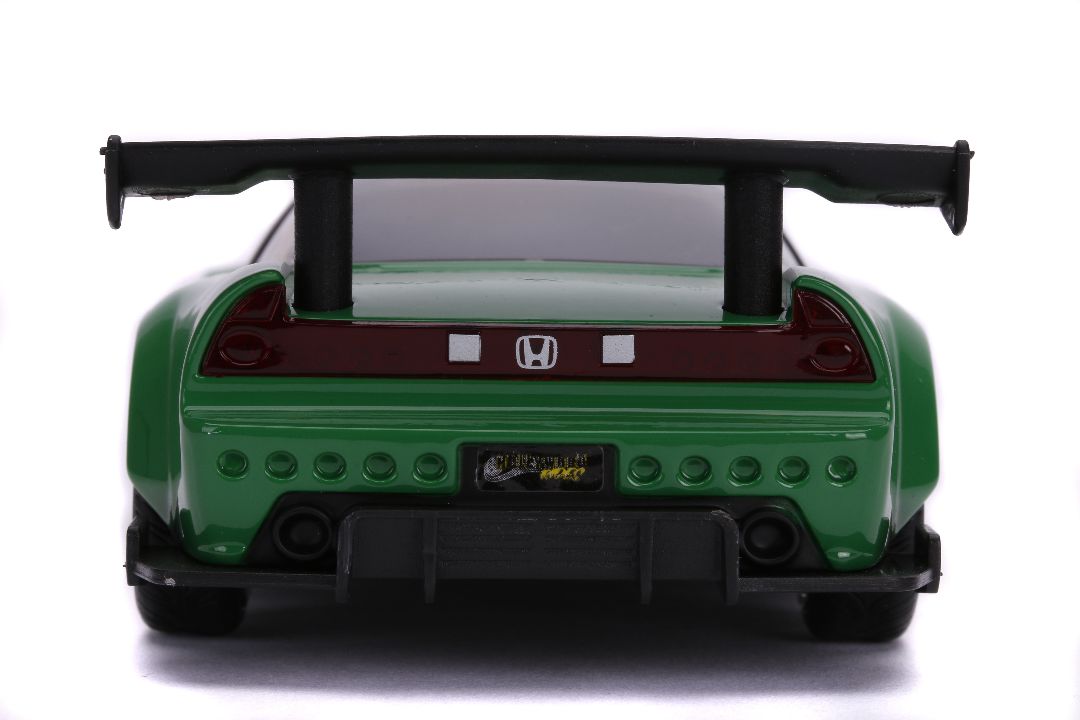 Jada 1/32 "Hollywood Rides" 2002 Honda NSX (Green Ranger Theme)