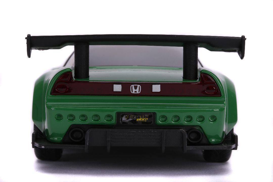 Jada 1/32 "Hollywood Rides" 2002 Honda NSX (Green Ranger Theme) - Click Image to Close