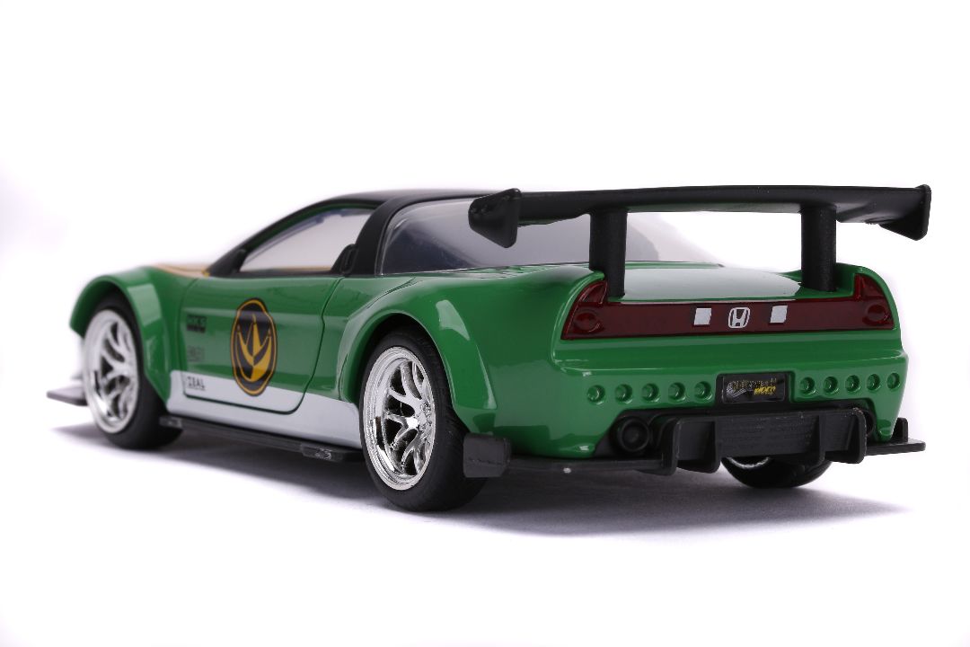 Jada 1/32 "Hollywood Rides" 2002 Honda NSX (Green Ranger Theme) - Click Image to Close