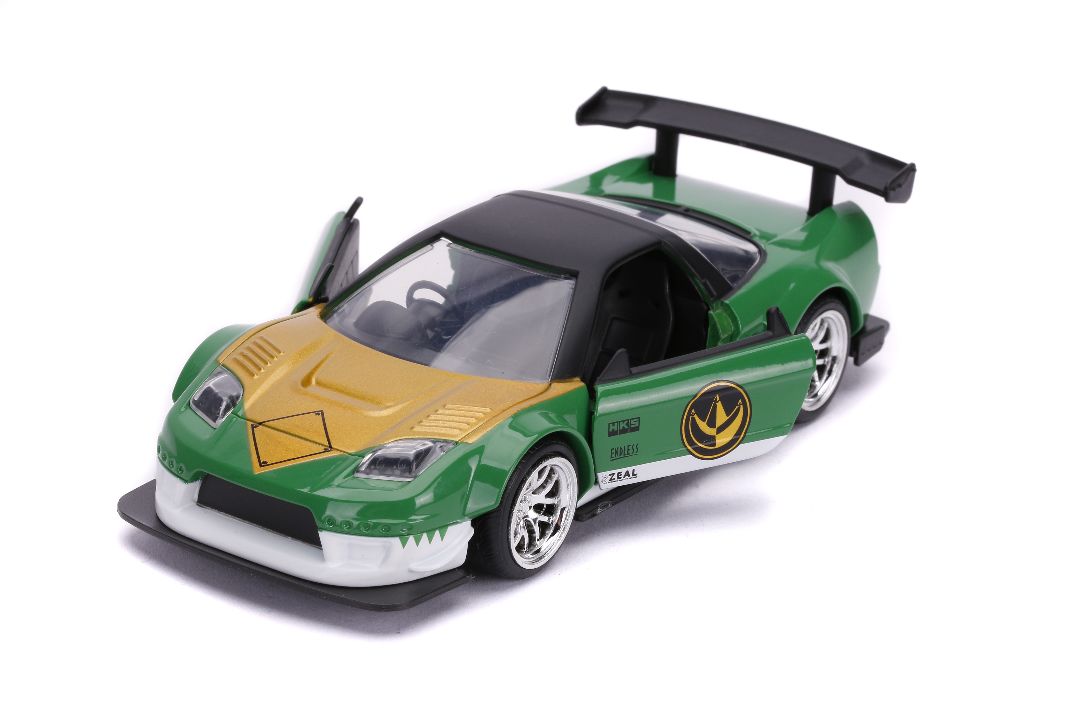 Jada 1/32 "Hollywood Rides" 2002 Honda NSX (Green Ranger Theme)