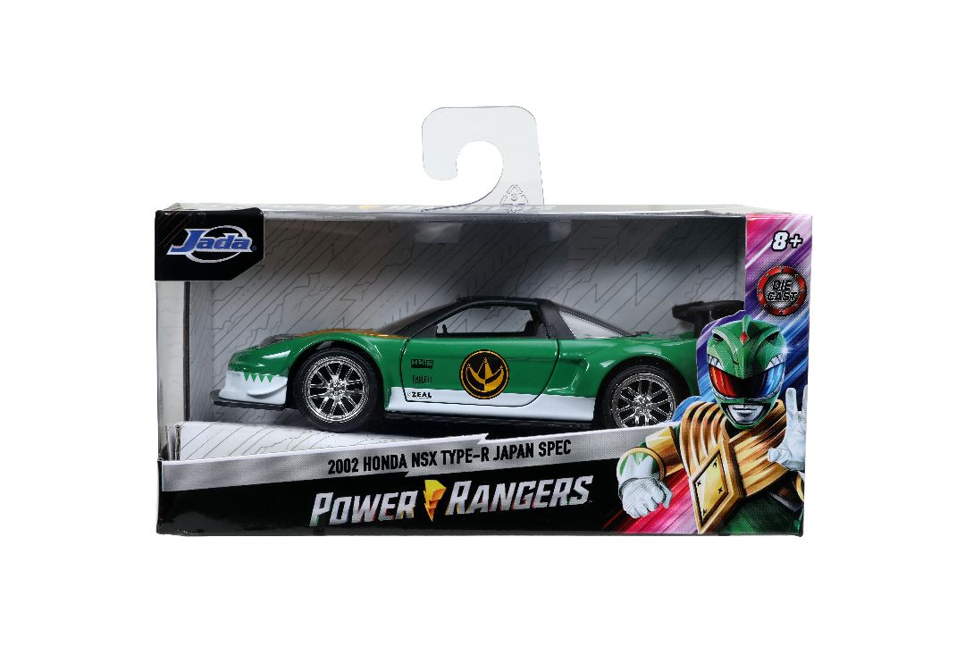 Jada 1/32 "Hollywood Rides" 2002 Honda NSX (Green Ranger Theme)