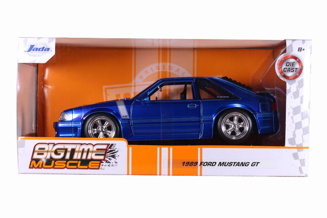 Jada 1/24 "BIGTIME Muscle" 1989 Ford Mustang GT