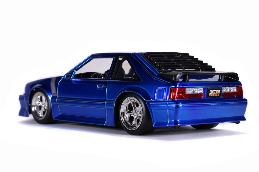 Jada 1/24 "BIGTIME Muscle" 1989 Ford Mustang GT - Click Image to Close