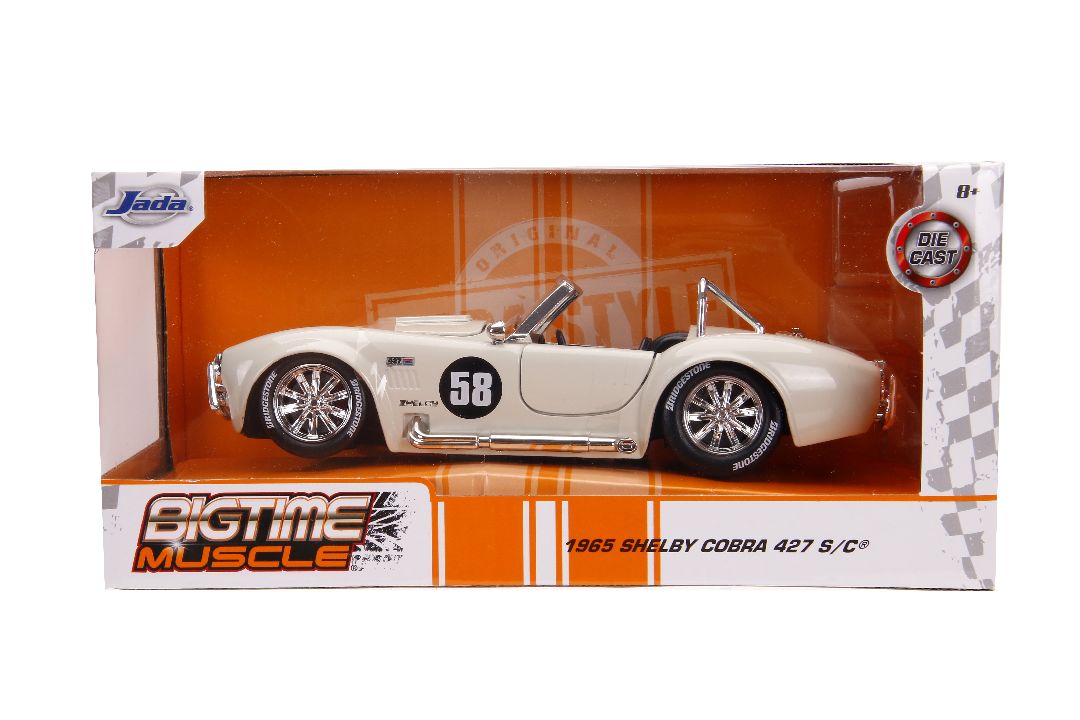 Jada 1/24 "BIGTIME Muscle" 1965 Shelby Cobra